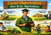 Career Opportunities After B.Sc. Agriculture