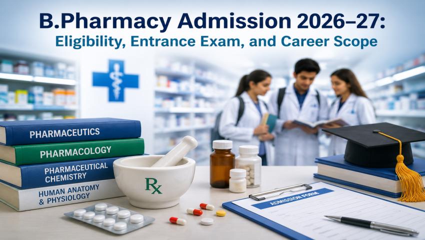 B.Pharmacy Admission 2026–27 at B.Pharm College in Dharashiv
